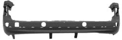 Pare chocs arrière pour RENAULT KANGOO II phase 1, 2008-2013, trous moulure, Neuf à peindre