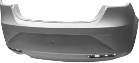 Pare chocs arrière pour SEAT LEON II ph. 2 2009-2012, Neuf à peindre