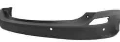 Pare chocs arrière pour TOYOTA RAV4, 2013-2015, gris foncé, trous capteurs radar, Neuf
