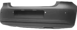 Pare chocs arrière pour VOLKSWAGEN POLO V phase 1, 2009-2014, petite découpe, trous radar, à peindre