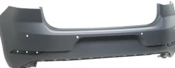 Pare chocs arrière pour VOLKSWAGEN GOLF VII ph. 2 depuis 2016, 4 trous capteurs radar, Neuf