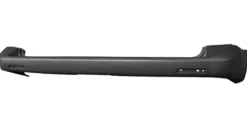 Pare chocs arrière pour VOLKSWAGEN TRANSPORTER T5, 2003-2009, gris, Neuf