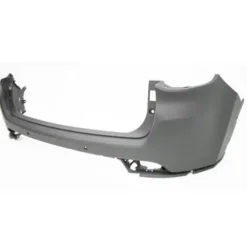 Pare chocs arrière supérieur pour JEEP COMPASS II phase 1, 2017-2021, trous radar + supports, avec supports pour dispositif visuel d'angle mort, Neuf à peindre