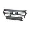 Pare chocs avant centrale, pour MITSUBISHI L200 III phase 1, 1996-2000, noir, Neuf