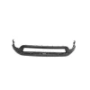 Pare chocs avant inférieur pour JEEP COMPASS II phase 1, 2017-2021, trous moulures, noir gaufré, Neuf