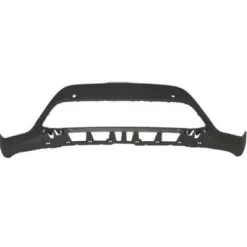 Pare chocs avant inférieur pour BMW X1 F48 depuis 2015, noir gaufré, trous radar + supports, Neuf