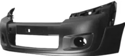 Pare chocs avant noir pour PEUGEOT EXPERT II 2007-2016, Noir avec trous feux antibrouillard, Neuf