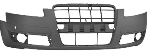 Pare chocs avant pour AUDI A6 III ph. 1 2004-2008, trous capteurs radar et supports, Neuf à peindre