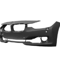 Pare chocs avant pour BMW Serie 3 F30, 2012-2014, trous radar + supports, trous lave-phares, trous park assist, Mod. BASIS, Neuf à peindre