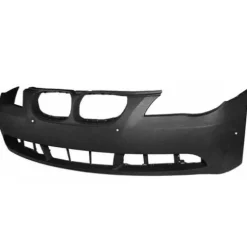Pare chocs avant pour BMW Serie 5 E60-E61, 2003-2007, trous lave-phares, trous radar + supports, Neuf à peindre