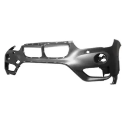 Pare chocs avant pour BMW X1 F48 depuis 2015, avec trous radar + supports, avec trous lave-phares, Neuf à peindre