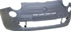 Pare chocs avant pour FIAT 500 phase 1, 2007-2015, trous moulures TOP Qualité Neuf à peindre