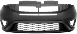 Pare chocs avant pour FIAT DOBLO II phase 2 2015-2022, Noir, avec grille inférieure, Neuf