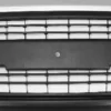 Pare chocs avant pour FIAT FIORINO III Combi, 2008-2016, partie supérieure argentée, noir, Neuf