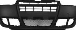 Pare chocs avant pour FIAT DOBLO I phase 2, 2006-2010, grille de calandre inférieure, noir, Neuf