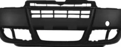 Pare chocs avant pour FIAT DOBLO I phase 2, 2006-2010, noir, Neuf