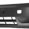 Pare chocs avant pour FORD TRANSIT CONNECT I phase 2, 2006-2009 trous feux antibrouillard, noir