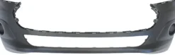 Pare chocs avant pour FORD TOURNEO CONNECT II 2013-2017, noir, sans trou antibrouillard