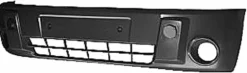 Pare chocs avant pour FORD TOURNEO CONNECT I phase 1, 2002-2006, trous feux antibrouillard, noir