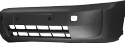 Pare chocs avant pour FORD TRANSIT CONNECT I phase 2, 2006-2009, noir, Neuf