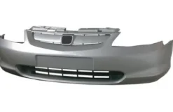 Pare chocs avant pour HONDA CIVIC 2001-2003, noir, Neuf à peindre