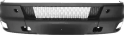 Pare chocs avant pour IVECO DAILY, 2011-2014, trous antibrouillards, noir, Neuf