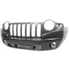 Pare chocs avant pour JEEP COMPASS I phase 1, 2006-2012, noir sans apprêt, Neuf