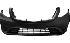 Pare chocs avant pour MERCEDES VITO III (W447) 2019-2024, avec cache crochet, trou pour la recharge électrique, Mod. E-VITO, Neuf à peindre