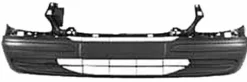 Pare chocs avant pour MERCEDES VITO II phase 1 (W639), 2003-2010, Noir, Neuf