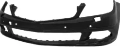 Pare chocs avant pour MERCEDES (W204) CLASSE C ph. 1 2010-2011, trous radar + supports, trous lave-phares, Mod. Avantgarde/Elegance, Neuf à peindre