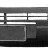 Pare chocs avant pour MERCEDES SPRINTER I (W901-W904), 1995-2000, grise , Neuf
