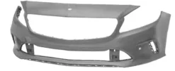 Pare chocs avant pour MERCEDES (W176) CLASSE A depuis 2015, trous capteurs radars et moulures