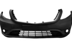 Pare chocs avant pour MERCEDES VITO III (W447) 2019-2024, avec cache crochet, avec antibrouillard, trou pour la recharge électrique, Mod. E-VITO, Neuf à peindre