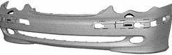Pare chocs avant pour MERCEDES (W203) CLASSE C ph. 1 2000-2004, trous lave phares, Mod. AVANTGARDE, Neuf à peindre