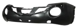 Pare chocs avant pour NISSAN JUKE I phase 2 depuis 2014, Noir, sans trous laves phares, Neuf