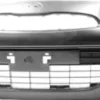 Pare chocs avant pour NISSAN MICRA IV (K13) ph.1, 2010-2013, trous feu, trous radar, Neuf à peindre