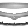 Pare chocs avant pour OPEL ASTRA J 2012-2016, trous lave phares, park assist, Neuf à peindre
