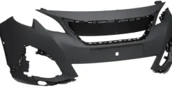 Pare chocs avant pour PEUGEOT 5008 II 2017-2020, modèle phares à LED, Neuf à peindre