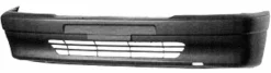 Pare Chocs Avant pour PEUGEOT 306 ph. 1 1993-1997, prédisposition antibrouillard, Noir, Neuf