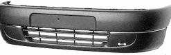 Pare chocs avant pour PEUGEOT PARTNER I phase 1, 1996-2002, moulure chromée, noir, Neuf