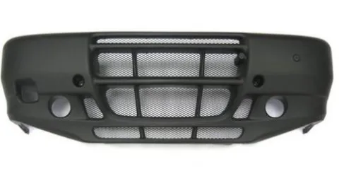 Pare chocs avant pour PIAGGIO PORTER 1998 - 2008 Noir, Neuf