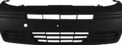 Pare chocs avant pour RENAULT TRAFIC II phase 1, 2001-2006, noir, Neuf
