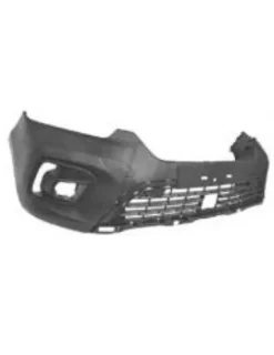 Pare chocs avant pour RENAULT KANGOO III phase 1 depuis 2021, noir gaufré, avec trou feu antibrouillard, Mod. VAN, Neuf