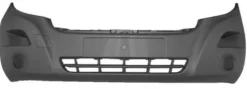Pare chocs avant pour RENAULT MASTER III phase 2, 2014-2019, noir, Neuf