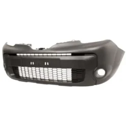 Pare chocs avant pour RENAULT KANGOO II phase 2 2013-2020, trous feux antibrouillard, noir gaufré, Neuf