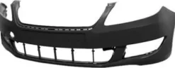 Pare chocs avant pour SKODA ROOMSTER 2010-2015, noir lisse à apprêter, Neuf