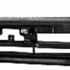 Pare chocs avant pour TOYOTA RAV4 1994-1997, noir, Neuf