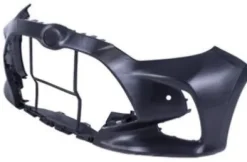Pare chocs avant pour TOYOTA YARIS 4 depuis 2020, avec trous PDC, noir lisse, Neuf à peindre