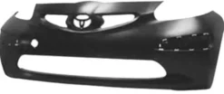 Pare chocs avant pour TOYOTA AYGO I phase 1, 2005-2008, noir, Neuf