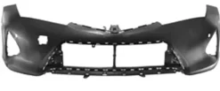 Pare chocs avant pour TOYOTA AURIS 2013-2015, 4 trous radar, noir, Neuf